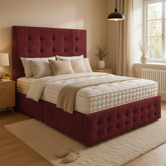 Westminster Buckingham Divan Bed Set With 26 Inches High Headboard and Footboard