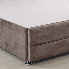 Westminster London Divan Bed Base Only With 26 inches High Headboard and Footboard - Divan Factory Outlet