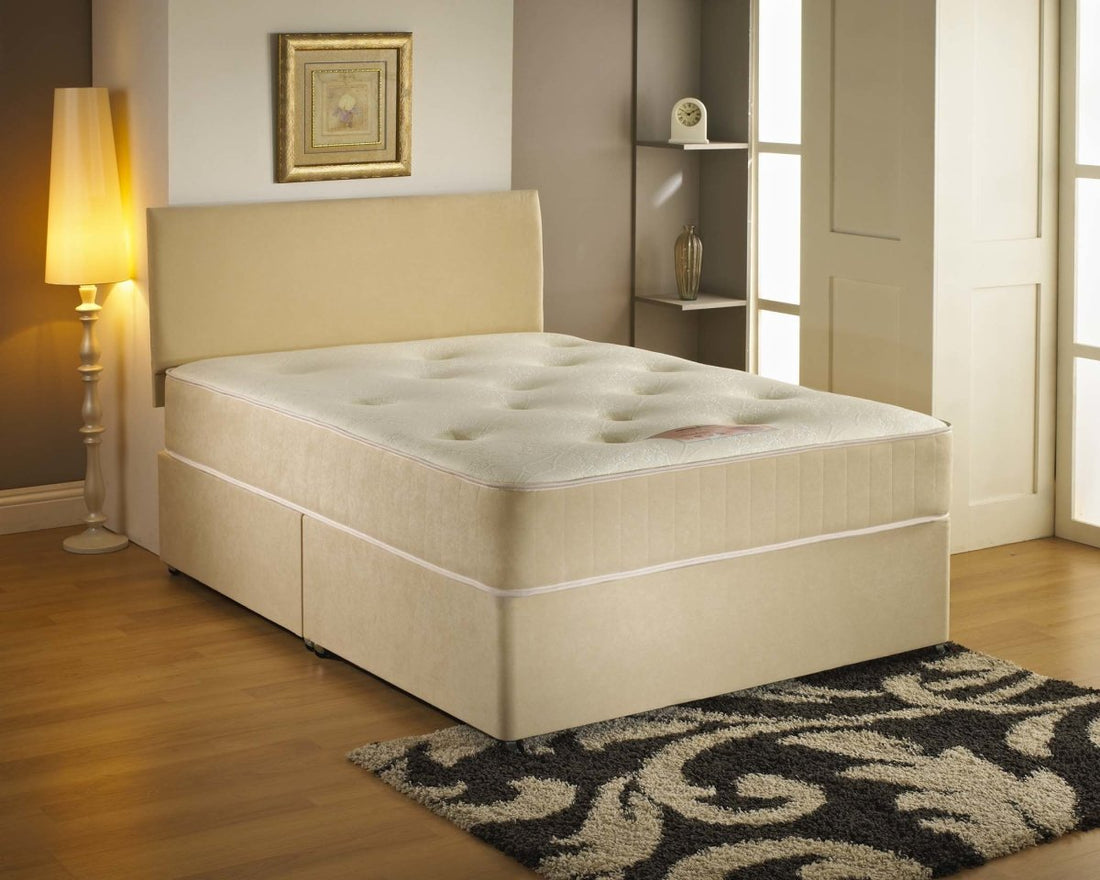 Dream Vendor Cumbria Sprung Orthopaedic Suede Mattress - Divan Factory Outlet