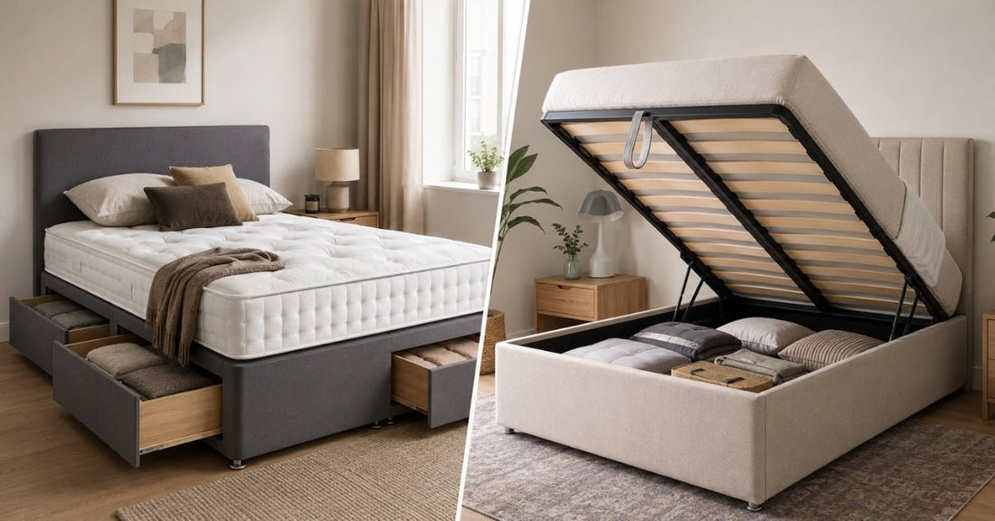Divan Bed vs Ottoman Bed: Which Provides More Practical Storage?