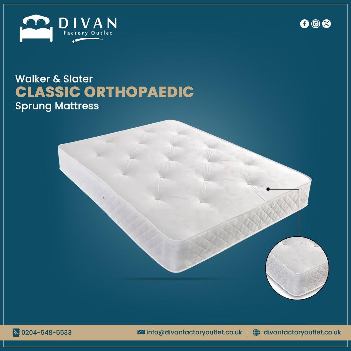 Top 10 Single Bed Mattresses for Divan | Single Bed Mattress – Divan ...