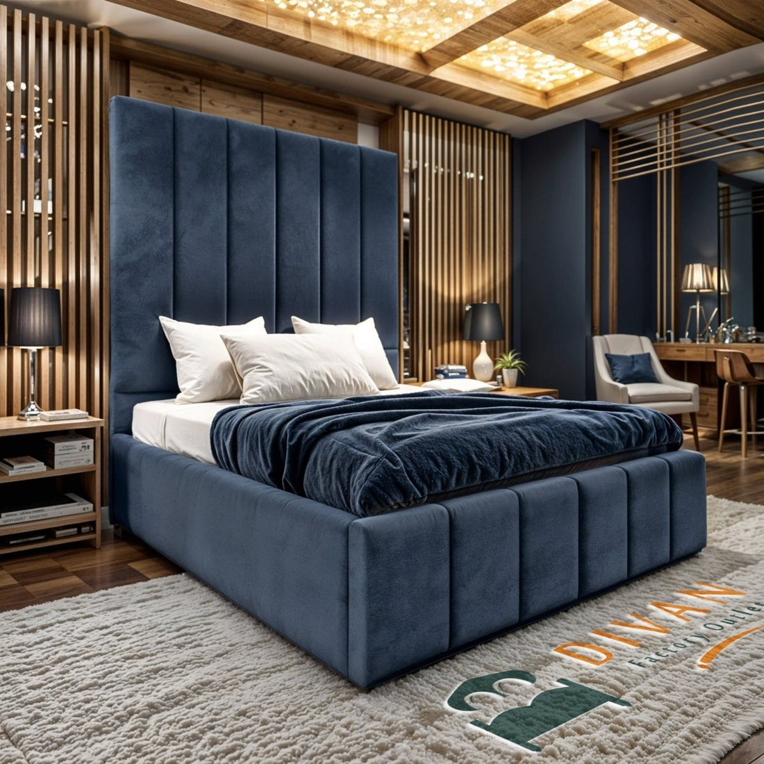 Top Upholstered Bed Frame Designs for a Luxurious Bedroom Look in the UK - Divan Factory Outlet