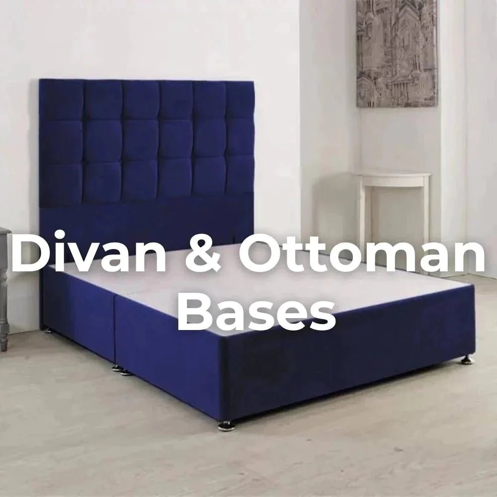Divan Bed Base | Ottoman Storage Divan Bases | Sprung And Split Divan Bed Base - Divan Factory Outlet