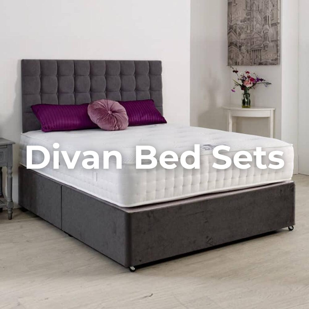 Divan Beds Sets | Divan Bed Sets With Mattress - Divan Factory Outlet