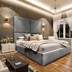 Grace Upholstered Bed Set - Divan Factory Outlet