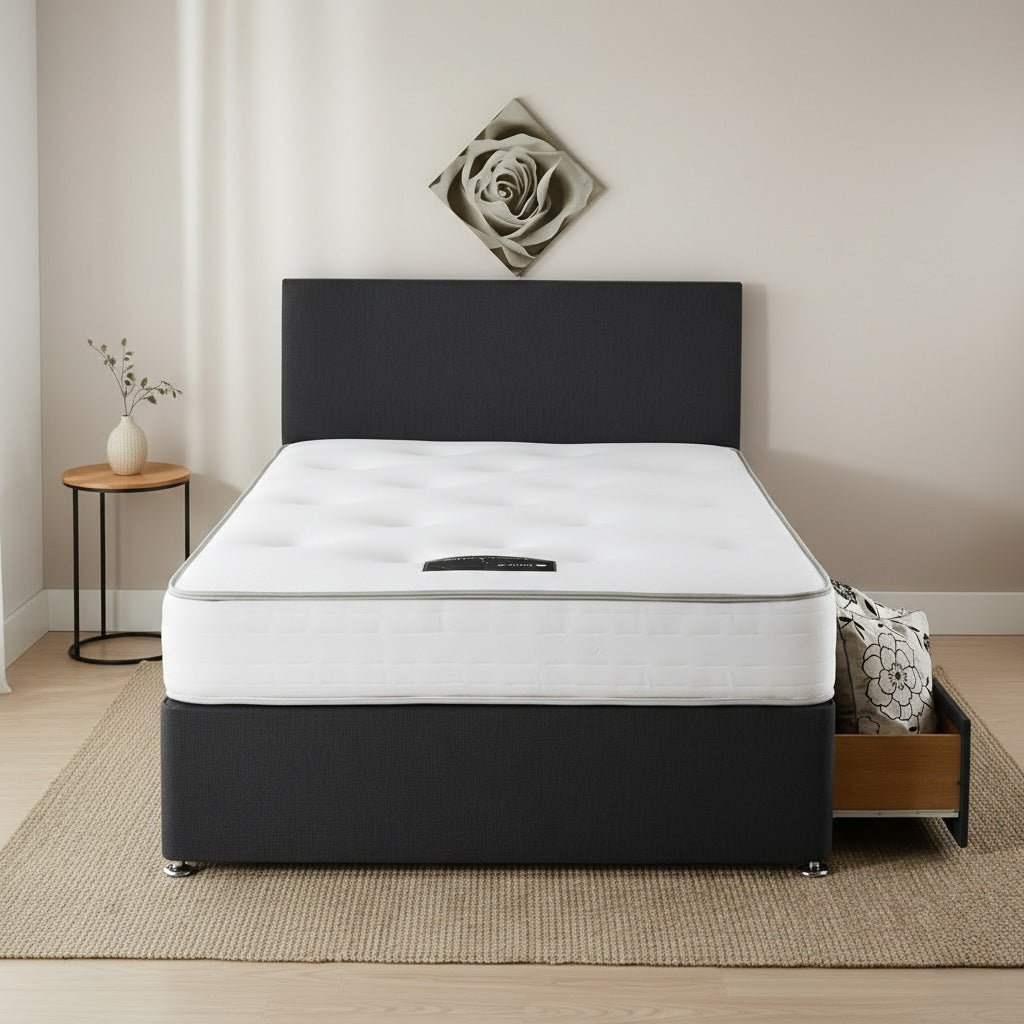 Dream Vendor Venice Dual Season Memory Sprung Divan Bed Set