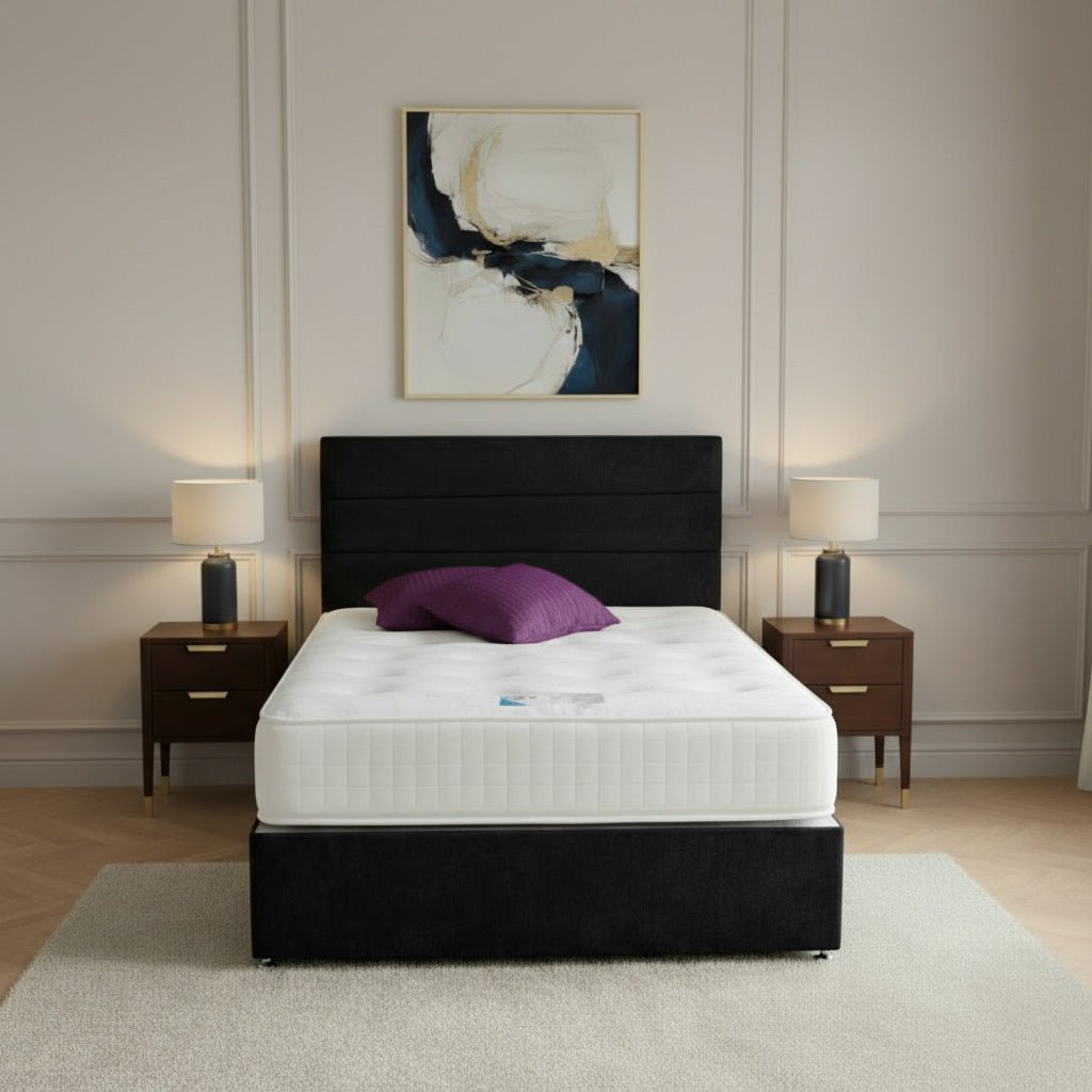 Walker & Slater Memory Pocket 1000 Sprung Divan Bed Set