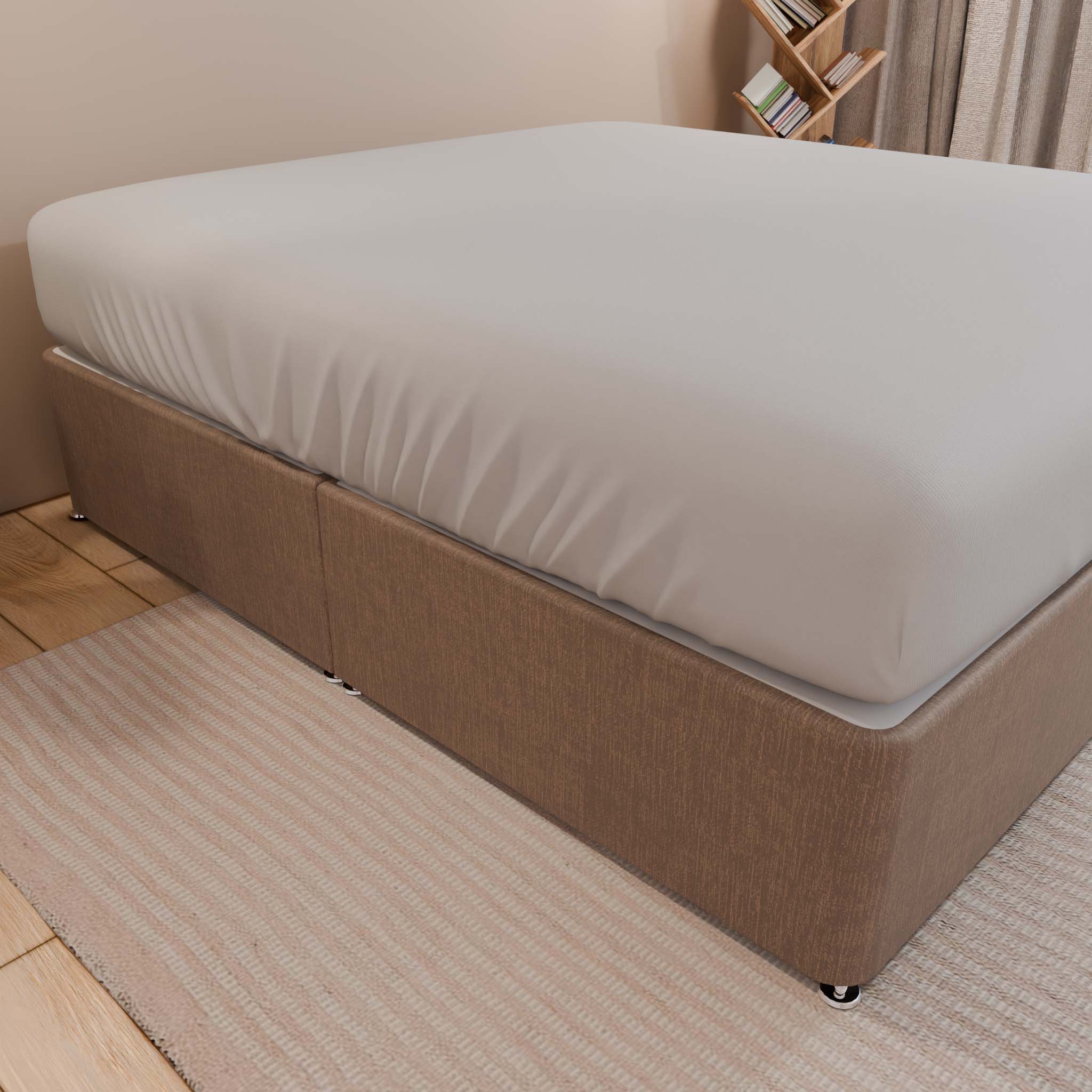 Royal Reinforced Platform Top Divan Bed Base Only - Divan Factory Outlet