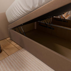 Dream Vendor Ottoman Storage Divan Bed Base Only – End Lift - Divan Factory Outlet