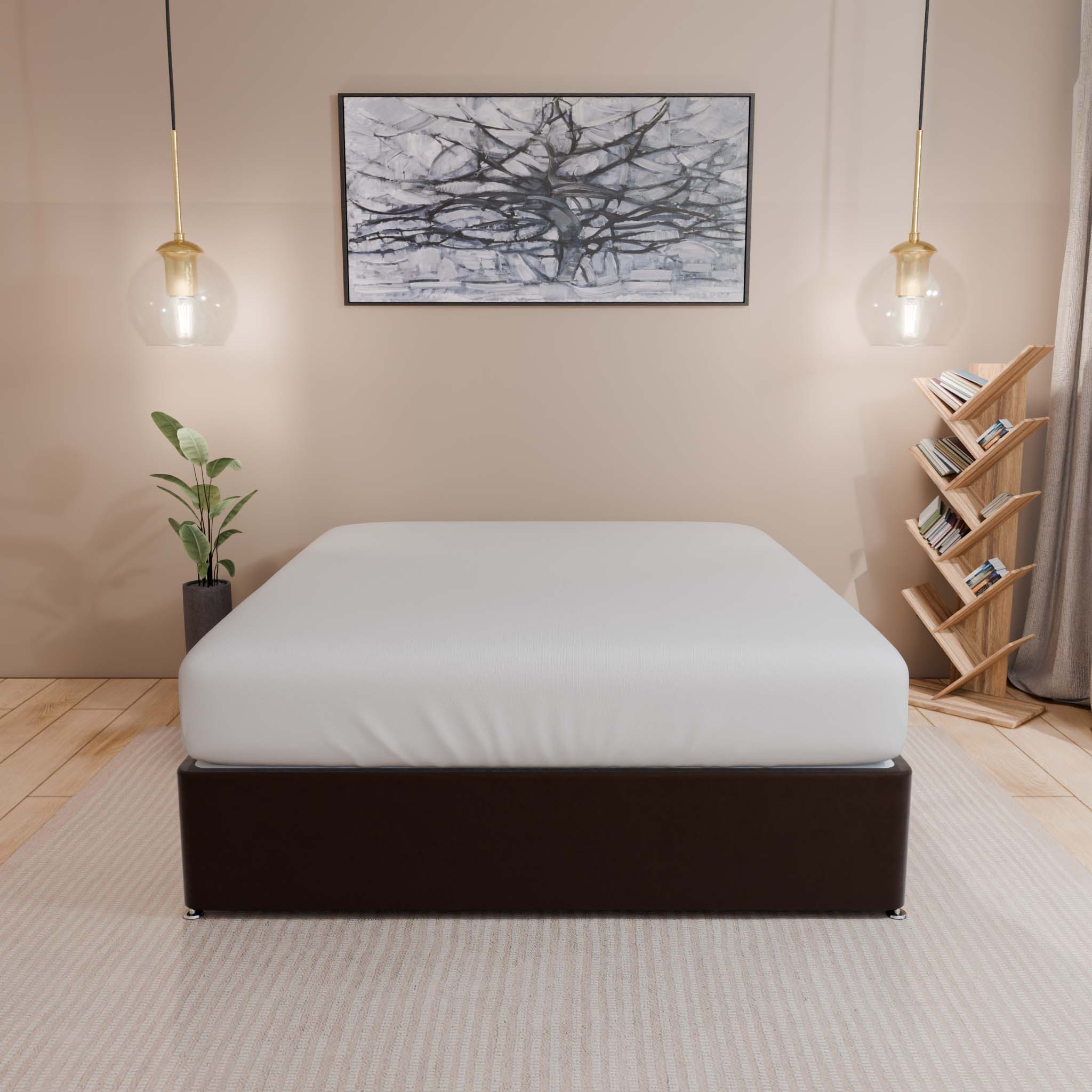 Divan Bed Bade - Suitcase Storage