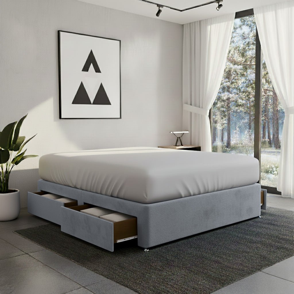 Divan Platform Royal Reinforced Platform Top Divan Bed Base Only | UK Made – Divan ...