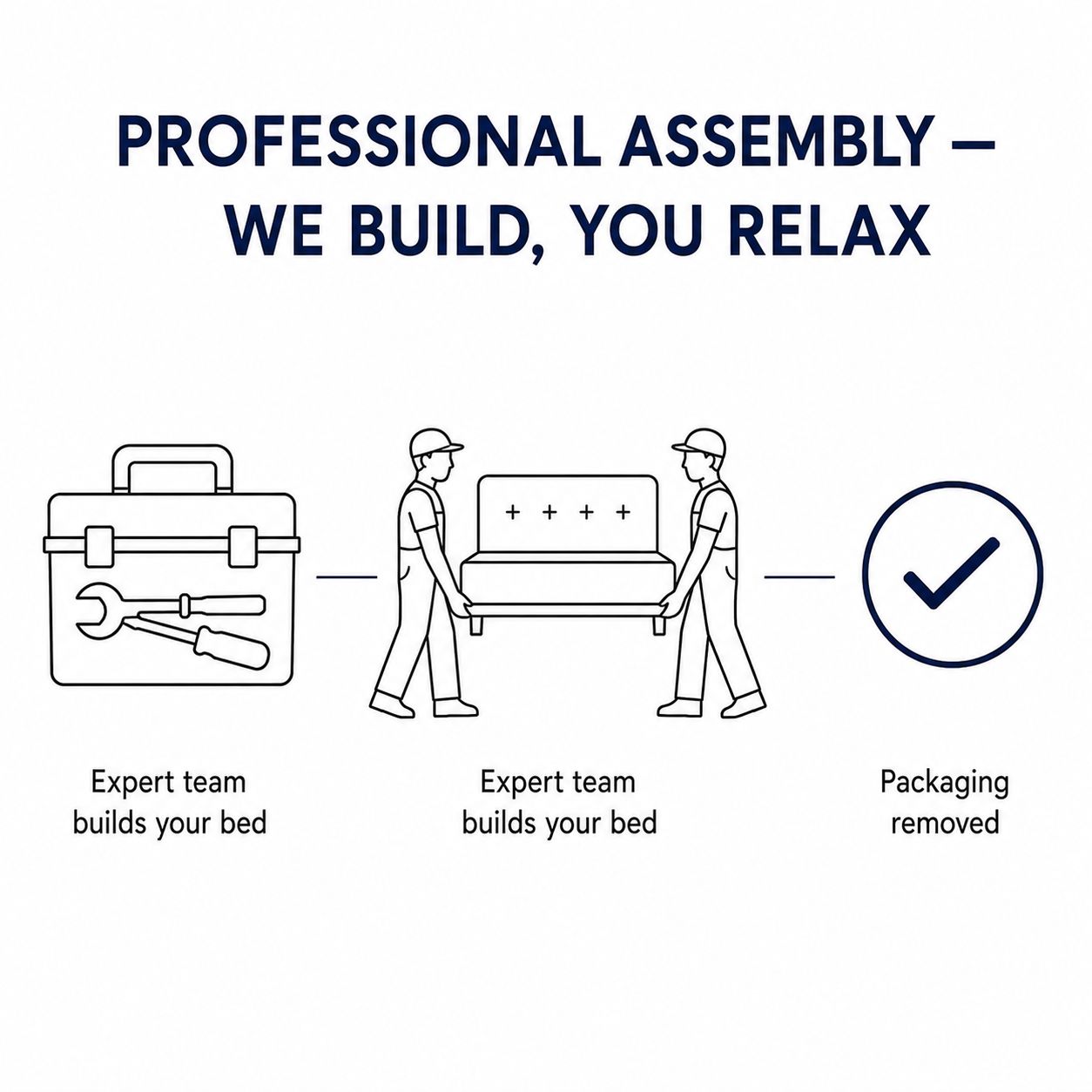 Ottoman Storage Divan Bed Base Only – End Lift (Fire Retardant)