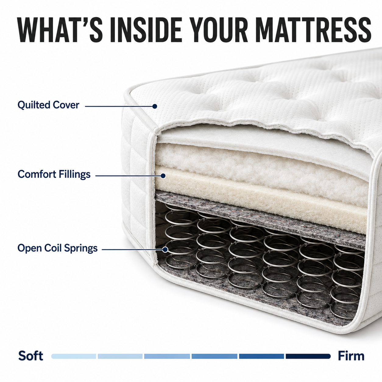 Dream Vendor Contour 3000 Pocket Sprung Latex Mattress