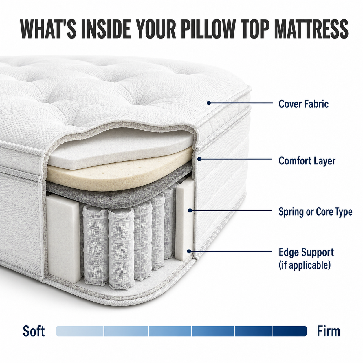 Dream Vendor Contour 3000 Pocket Sprung Latex Mattress
