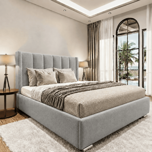 Panama Upholstered Bed Frame with Free 54" Headboard