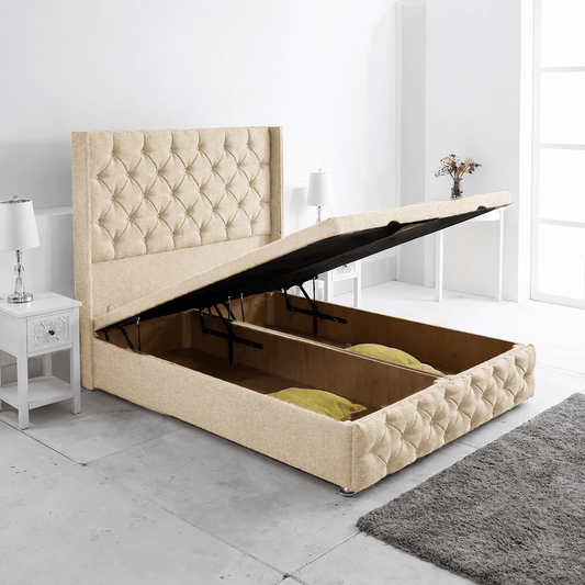 Westminster Aladdin Ottoman Floor Standing Upholstered Headboard