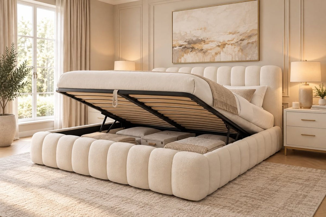 Bristol Upholstered Bed Frame with Free 54" Headboard