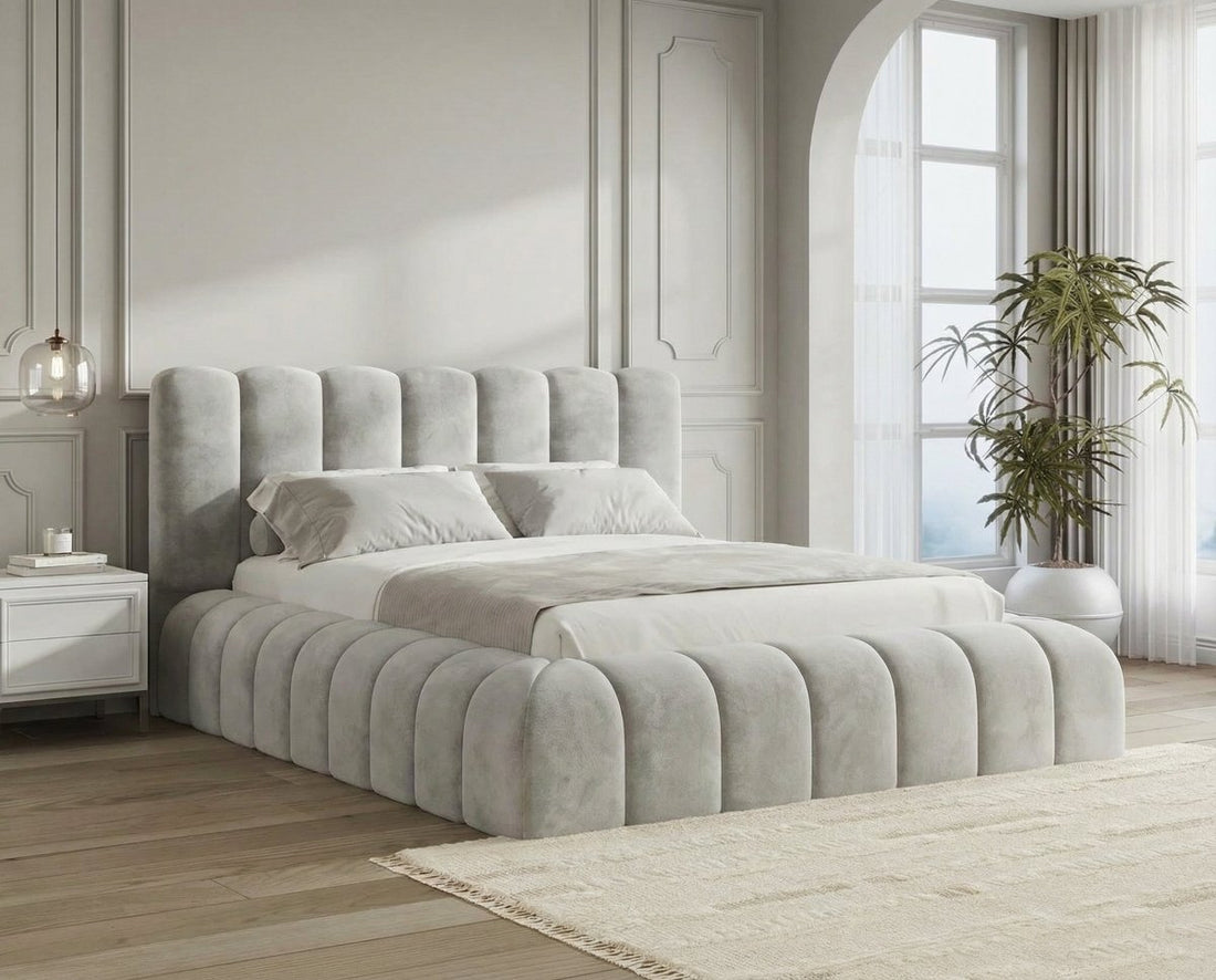 Bristol Upholstered Bed Frame with Free 54" Headboard