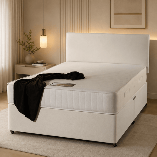 Dream Vendor Manhattan Super Orthopaedic Sprung Divan Bed Set