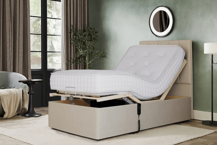 Dream Vendor Adjustable Electric Bed Base (5 Positions With Remote) - Divan Factory Outlet