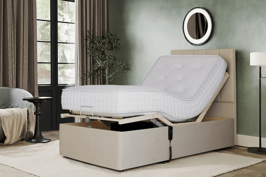 Dream Vendor Adjustable Electric Bed Base (5 Positions With Remote) - Divan Factory Outlet