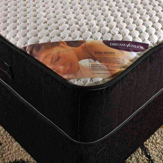 Dream Vendor Brighton Orthopaedic Sprung Divan Bed Set - Divan Factory Outlet
