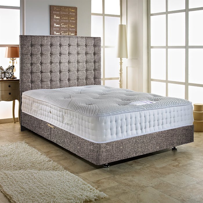 Dream Vendor Contour 3000 Pocket Sprung Latex Divan Bed Set – Divan ...