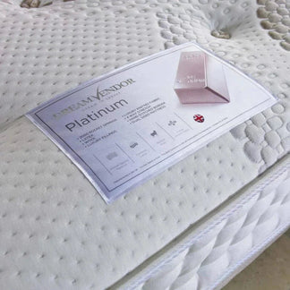 Dream Vendor Platinum 2000 Pocket Sprung Latex Divan Bed Set - Divan Factory Outlet