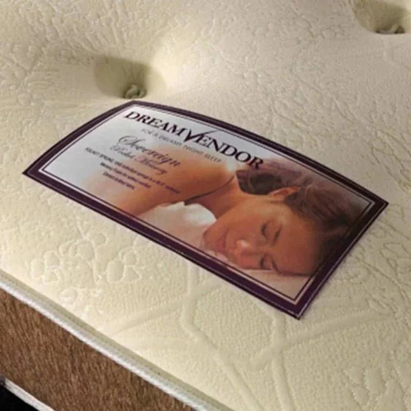 Dream Vendor Sovereign 1000 Pocket Memory Sprung Divan Bed Set - Divan Factory Outlet