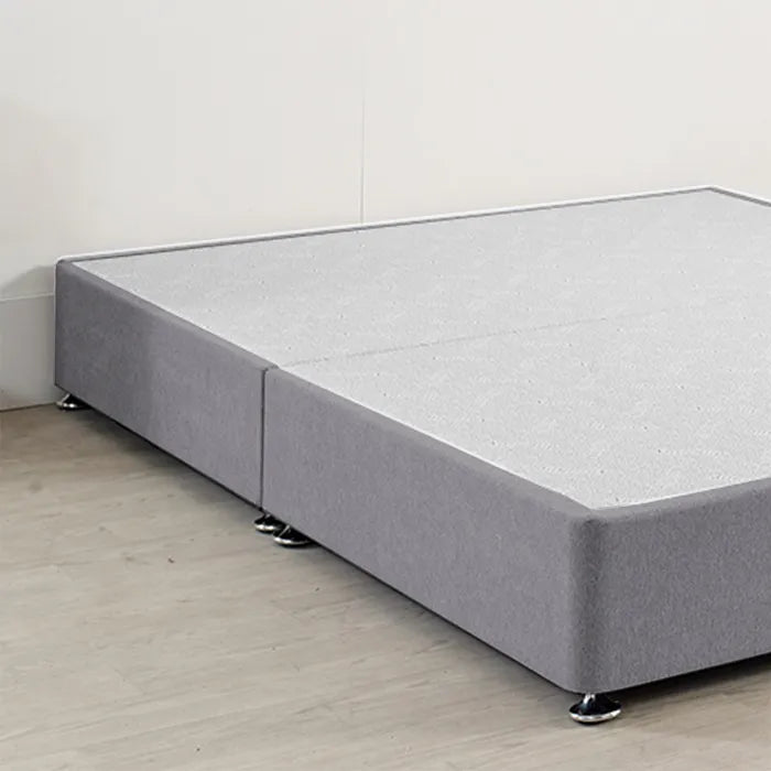 Royal Low Divan Bed Base (8 inches) On Chrome Glides - Divan Factory Outlet