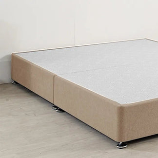 Royal Low Divan Bed Base (8 inches) On Chrome Glides - Divan Factory Outlet