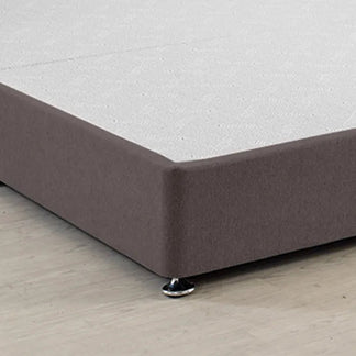 Royal Low Divan Bed Base (8 inches) On Chrome Glides - Divan Factory Outlet