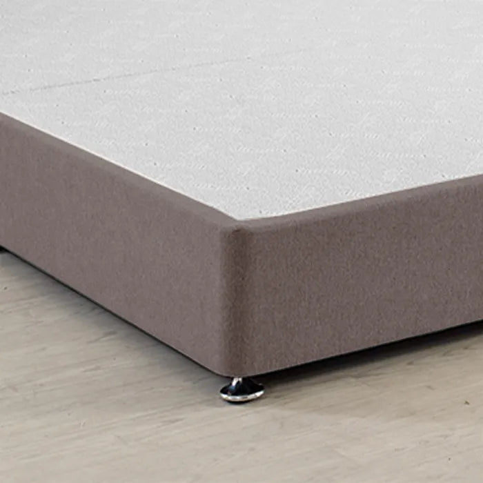 Royal Low Divan Bed Base (8 inches) On Chrome Glides - Divan Factory Outlet