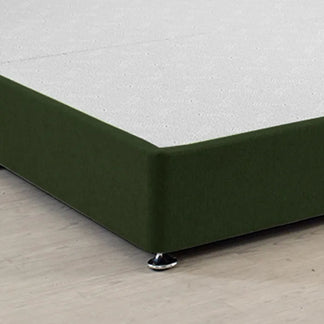 Royal Low Divan Bed Base (8 inches) On Chrome Glides - Divan Factory Outlet