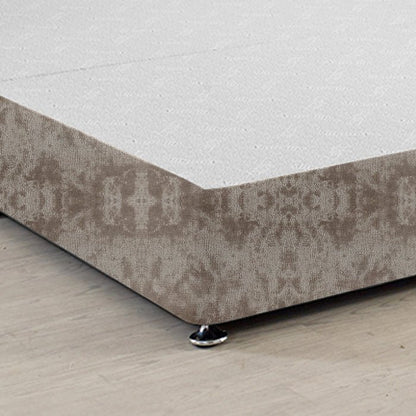 Royal Low Divan Bed Base (8 inches) On Chrome Glides - Divan Factory Outlet