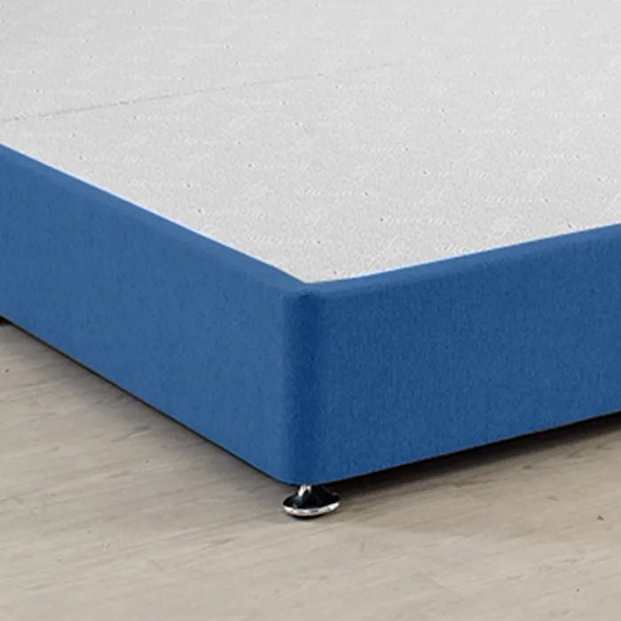 Royal Low Divan Bed Base (8 inches) On Chrome Glides - Divan Factory Outlet