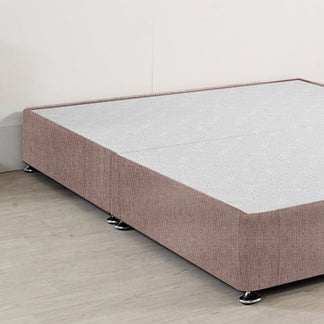 Royal Low Divan Bed Base (8 inches) On Chrome Glides - Divan Factory Outlet