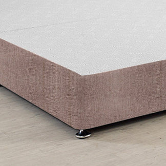 Royal Low Divan Bed Base (8 inches) On Chrome Glides - Divan Factory Outlet