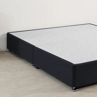 Royal Low Divan Bed Base (8 inches) On Chrome Glides - Divan Factory Outlet