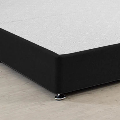 Royal Low Divan Bed Base Only (10 inches) On Chrome Glides - Divan Factory Outlet