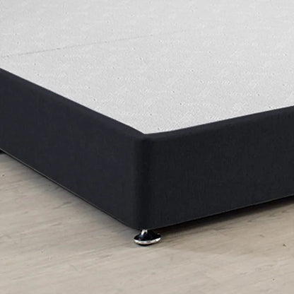 Royal Low Divan Bed Base Only (10 inches) On Chrome Glides - Divan Factory Outlet