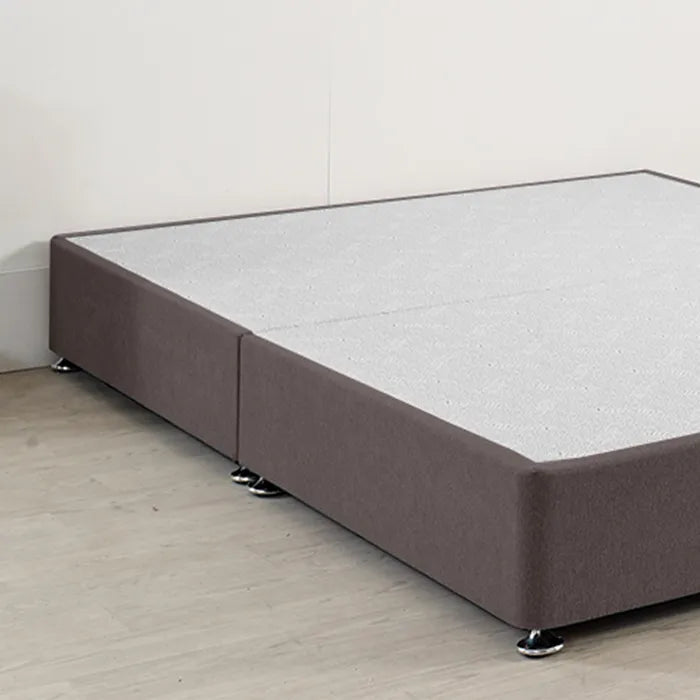 Royal Low Divan Bed Base Only (10 inches) On Chrome Glides - Divan Factory Outlet