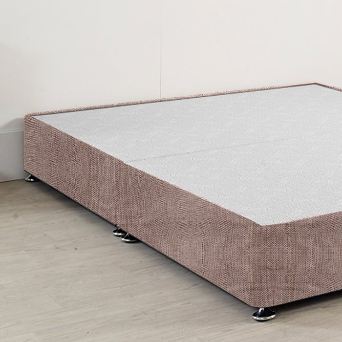 Royal Low Divan Bed Base Only (10 inches) On Chrome Glides - Divan Factory Outlet