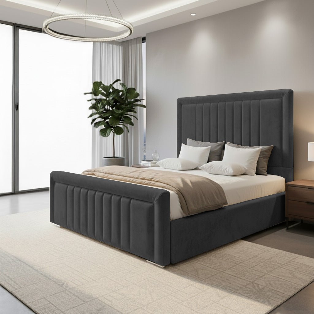 Olivia Upholstered Bed Set | UK Made – Divan Factory Outlet
