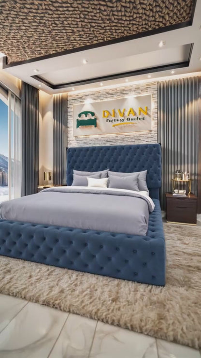 Diane Ambassador Divan Headboard Modern Bed