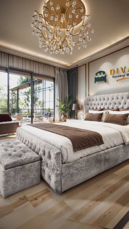 Imperial Elegance Modern Divan Bed