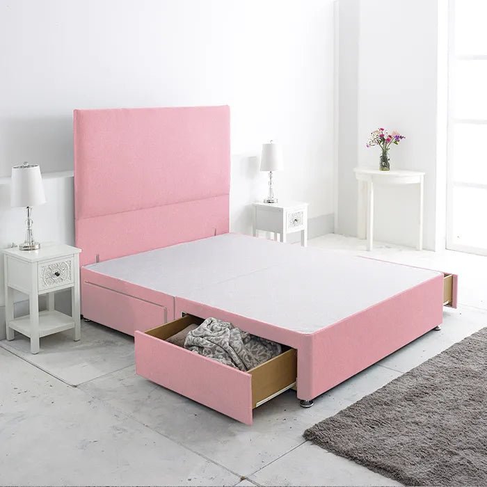 Princess Divan Princess Divan Base Only with Floor Standing 54 | UK Made – Divan ...