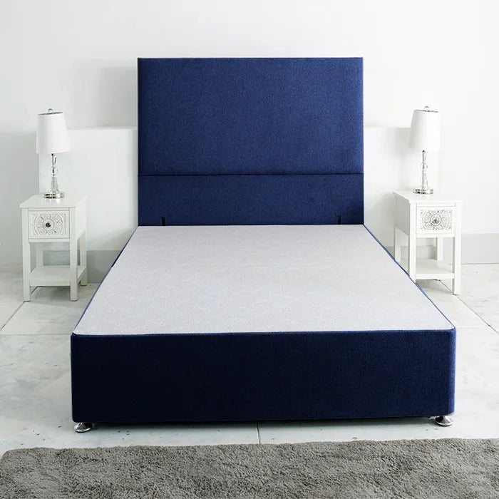 Princess Divan Base Only with Floor Standing 54 Inches Headboard - Divan Factory Outlet