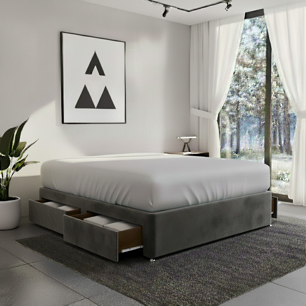 Royal Reinforced Platform Top Divan Bed Base Only - Divan Factory Outlet