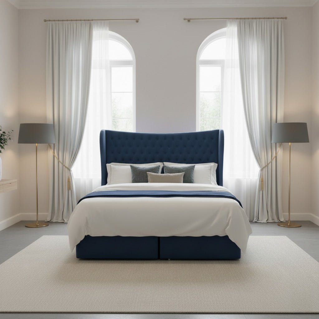 Sarah Upholstered Bed Frame with Free 54" Headboard